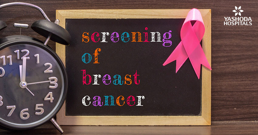 Screening of breast cancer
