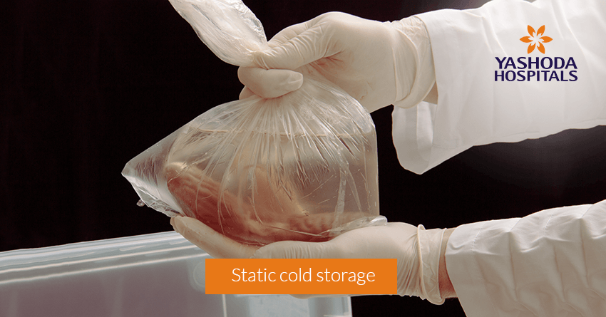 Static cold storage