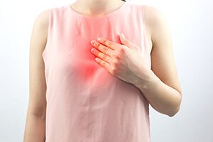 chest pain-heartburn