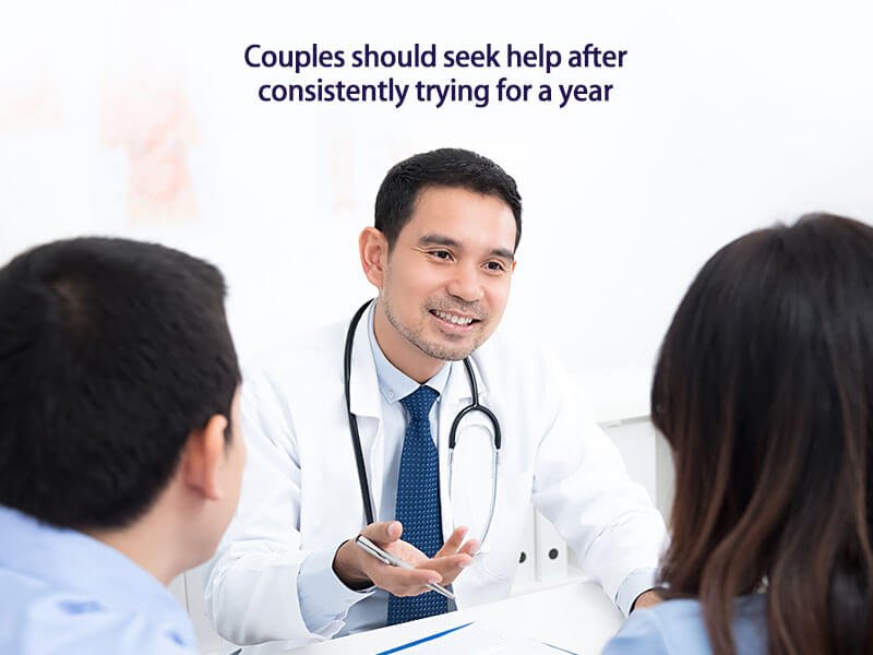 when should a couple see an infertility specialist