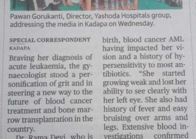 Leukemia after complex Bone Marrow 10