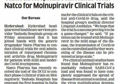 Phase 3 Trials of Molnupiravir capsule13