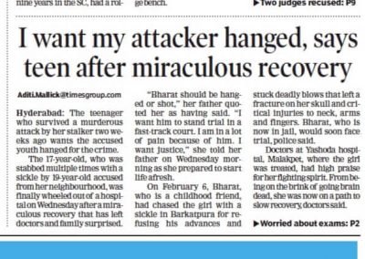 stalker attack victim madhulika-times