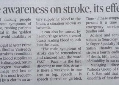 Stroke Awareness News